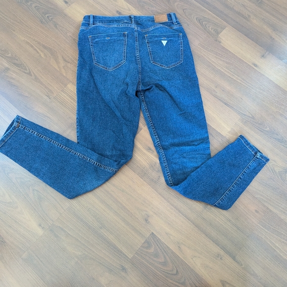 Guess Women's Deep Blue Skinny Jeans - Picture 5 of 6